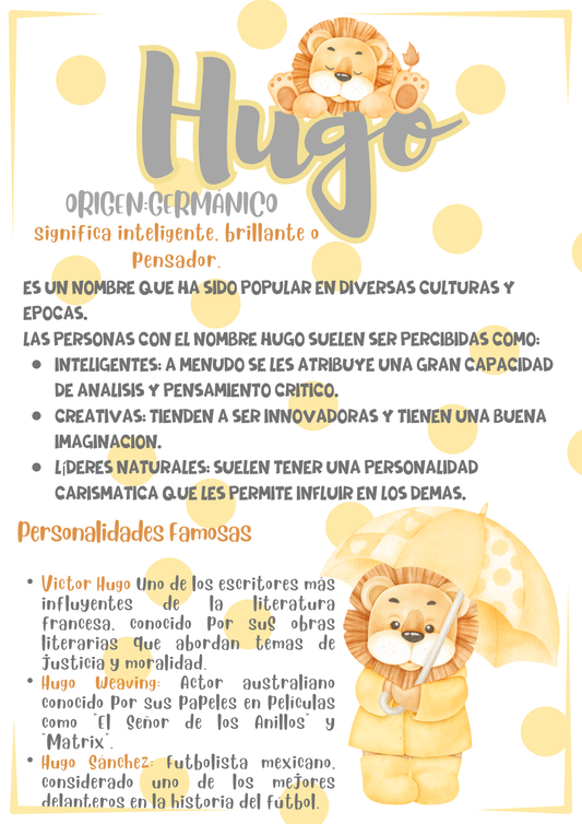 Leoncito con Paraguas