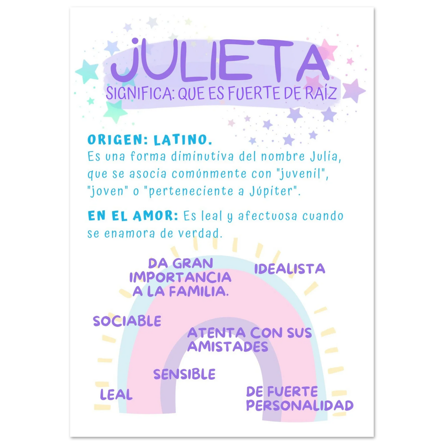 Arcoíris y Estrellas